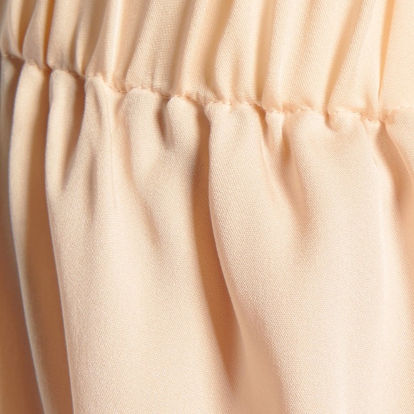 THEORY NEW Peach Cream Silk Joscla Poplin Top NEW - Picture 3 of 6